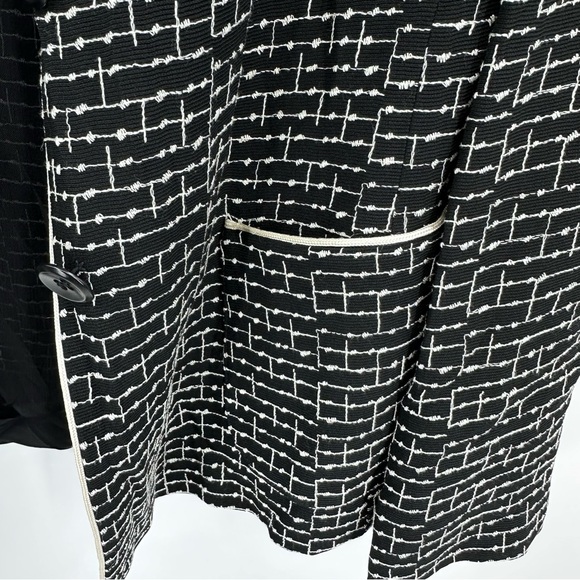 Max Mara Blazer Jacket Made in Italy Black Size 4 - Picture 2 of 8